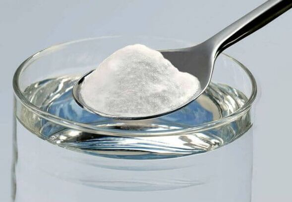 soluzione di soda per l'ingrandimento del pene